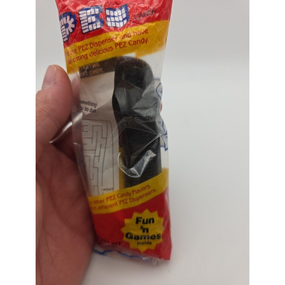 Vintage Sealed Star Wars Darth Vader Pez Dispenser with Candy